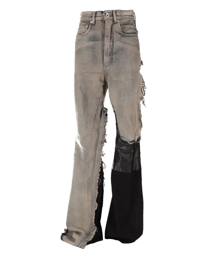 Rick Owens Bootcut-Jeans im Distressed-Look - Grau Grau