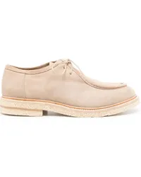 Eleventy Derby-Schuhe aus Wildleder Nude