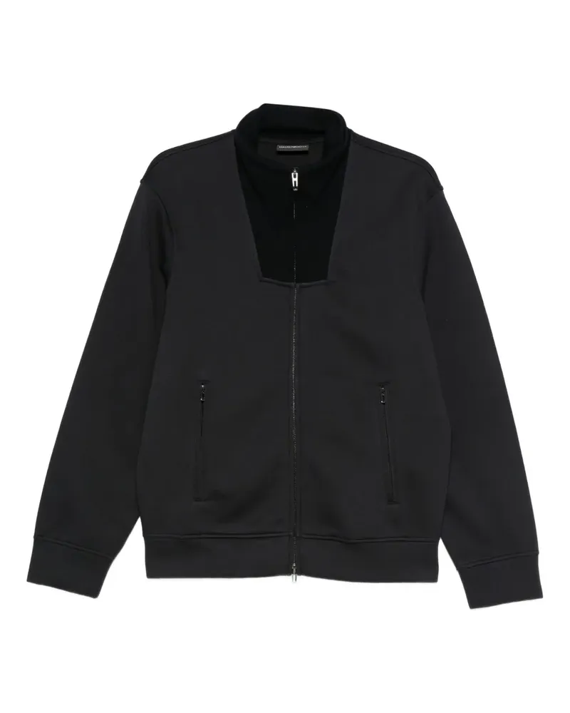 Emporio Armani Jacke mit Einsätzen - Blau Blau