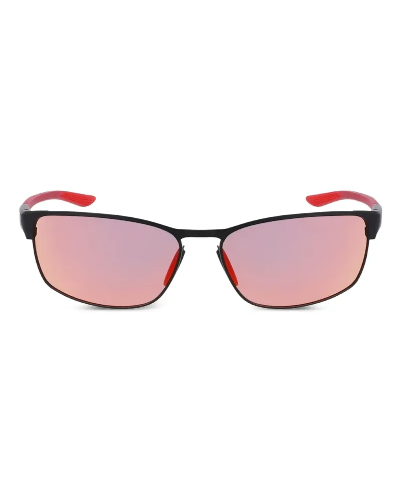 Nike Sonnenbrille aus Metall - Schwarz Schwarz