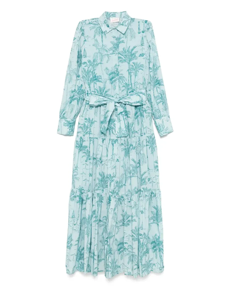 MC2 Saint Barth Jensen Maxikleid - Blau Blau