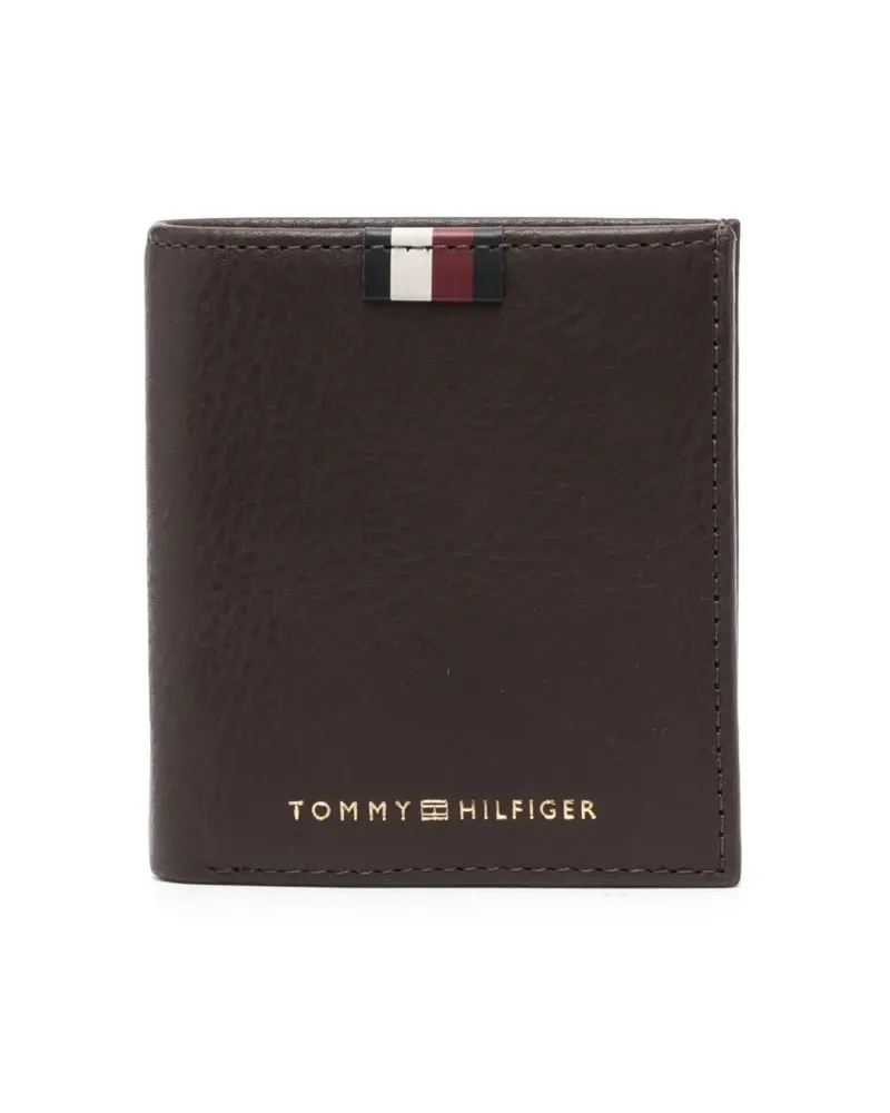 Tommy Hilfiger Portemonnaie mit Logo-Stempel - Braun Braun