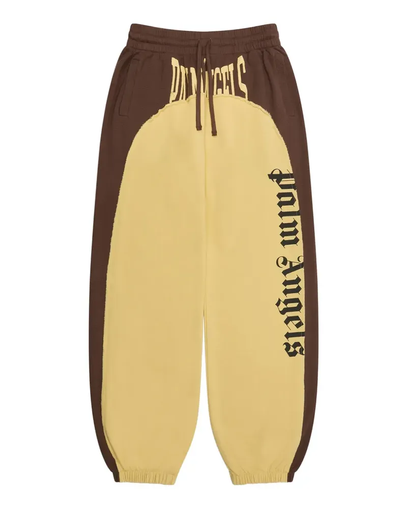 Palm Angels Jogginghose in Colour-Block-Optik - Braun Braun