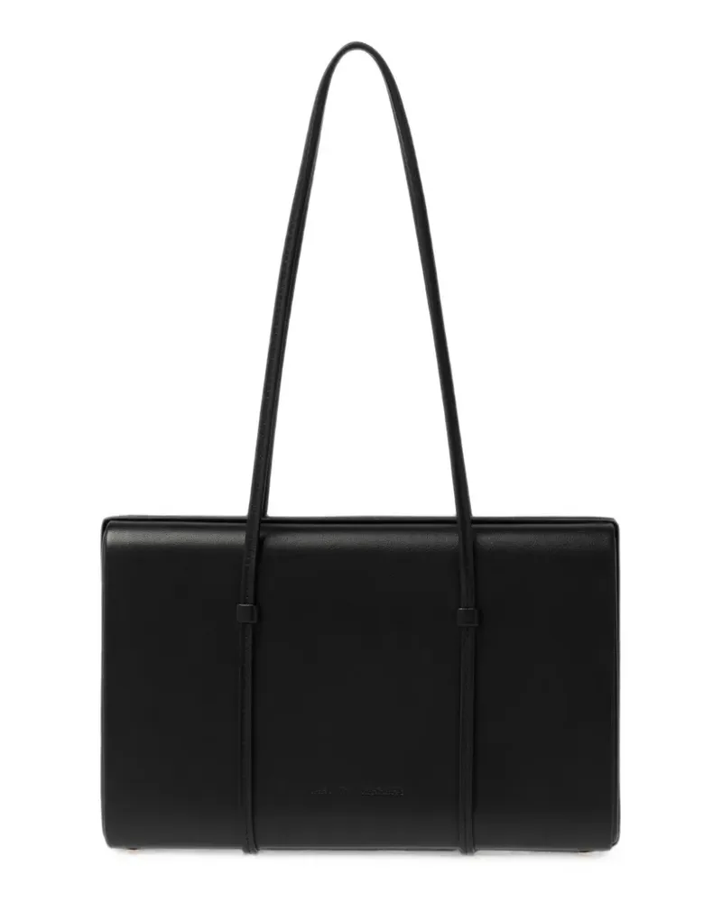 Carolina Herrera New York Luci Schultertasche aus Leder - Schwarz Schwarz
