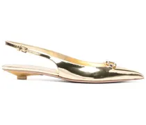 VLogo Slingback-Pumps 25mm - Gold