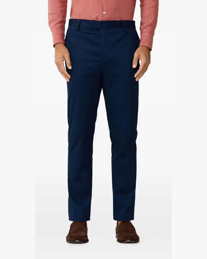 Hackett Kensington Hose mit schmalem Schnitt - Blau Blau
