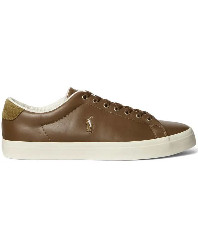 Ralph Lauren Sneakers aus Leder - Braun Braun