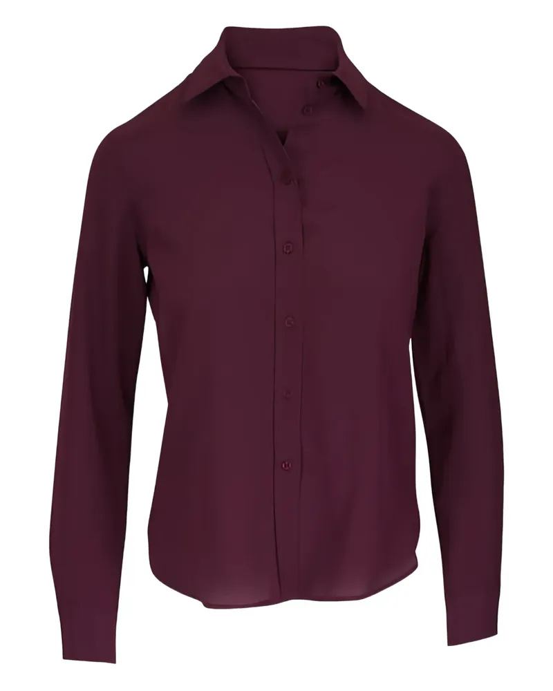 Nili Lotan Langärmeliges Hemd - Rot Rot