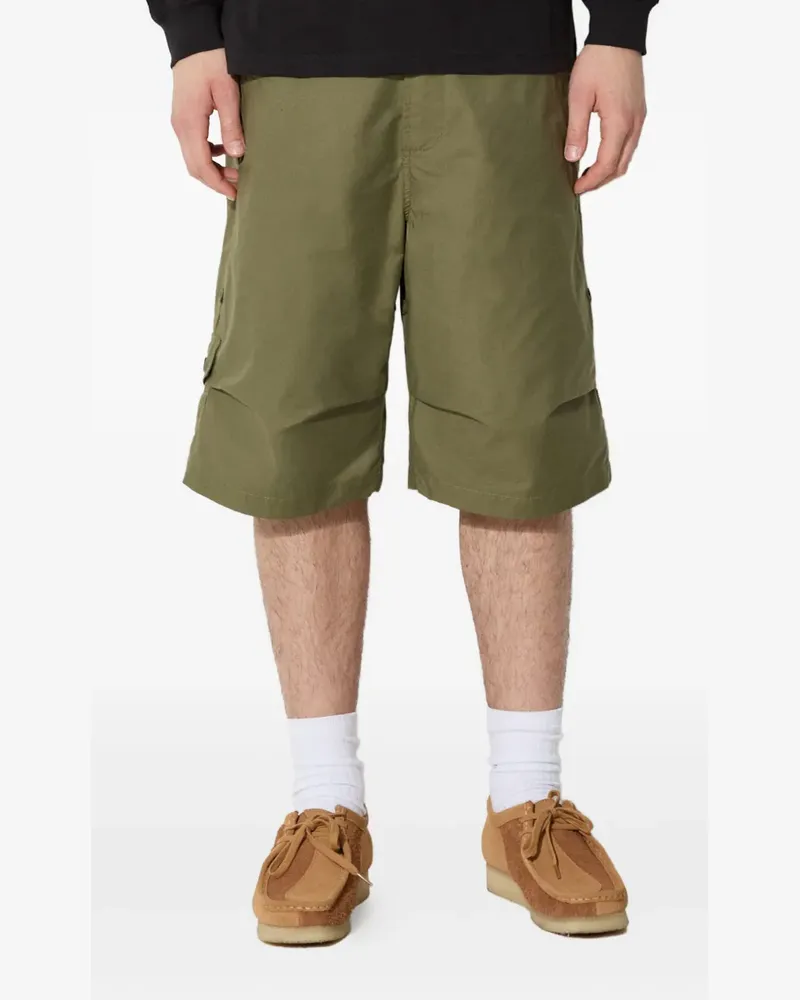 maharishi Cargo-Shorts mit Drachenstickerei - Grün Grün