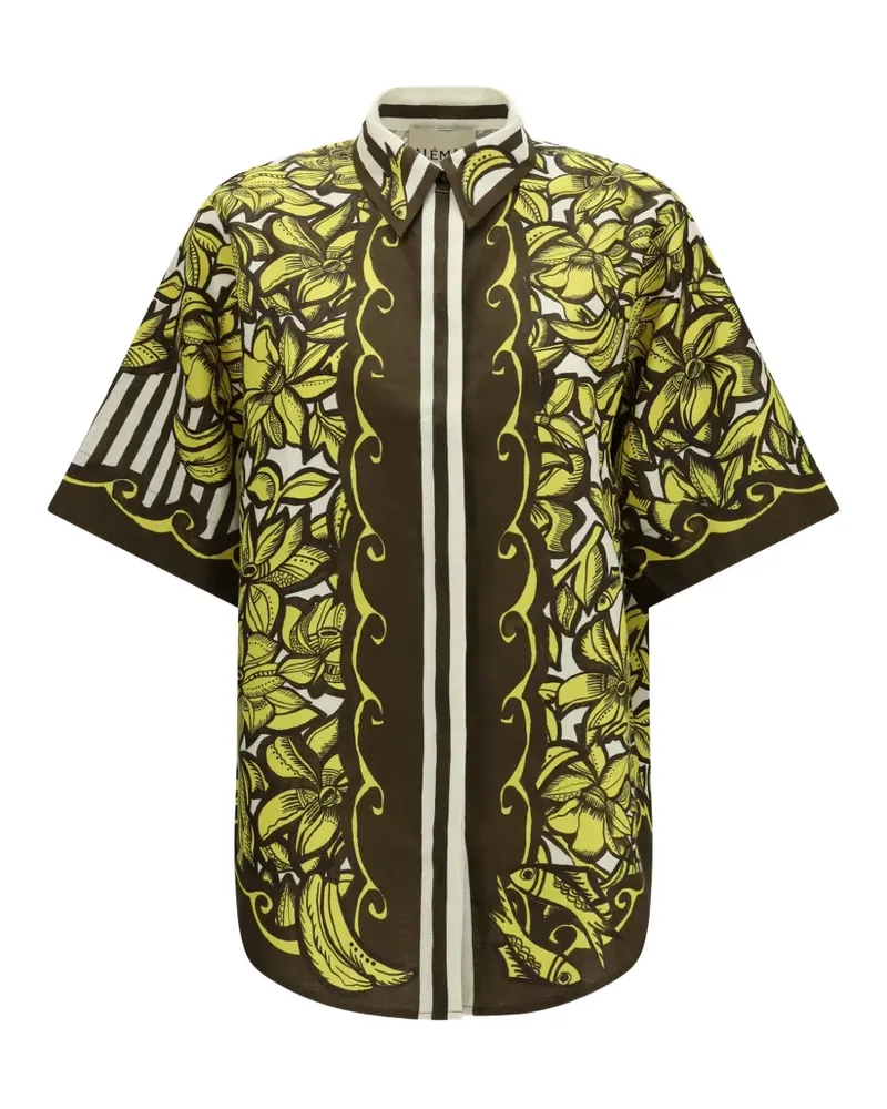 ALEMAIS Mona floral-print shirt - Gelb Gelb