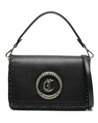 Just Cavalli Shopper mit Logo-Schild Schwarz