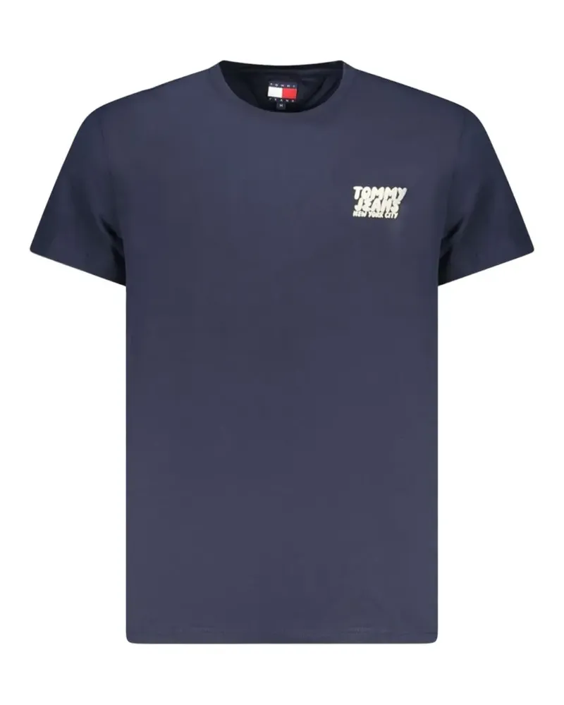 Tommy Hilfiger T-Shirt mit Logo - Blau Blau