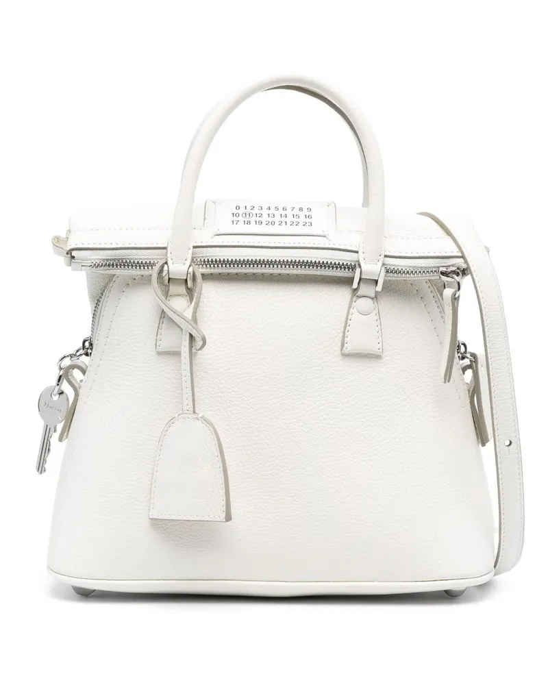 Maison Margiela Mini 5AC Classique Handtasche Weiß