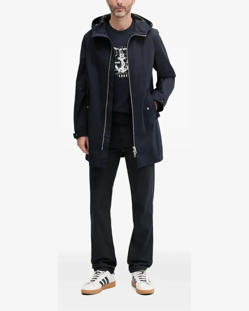 Guess Jeans mit Logo-Schild - Blau Blau