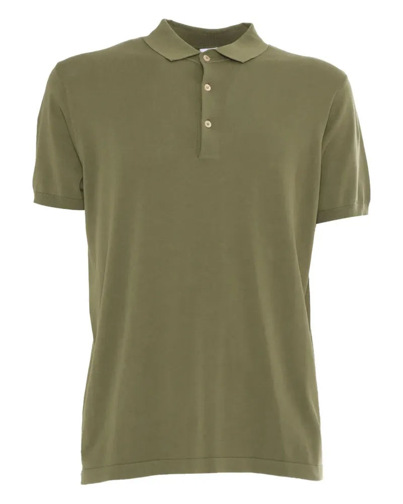 ASPESI Poloshirt mit kurzen Ärmeln - Grün Grün