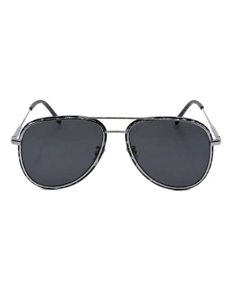 Saint Laurent pilot-frame sunglasses - Silber Silber