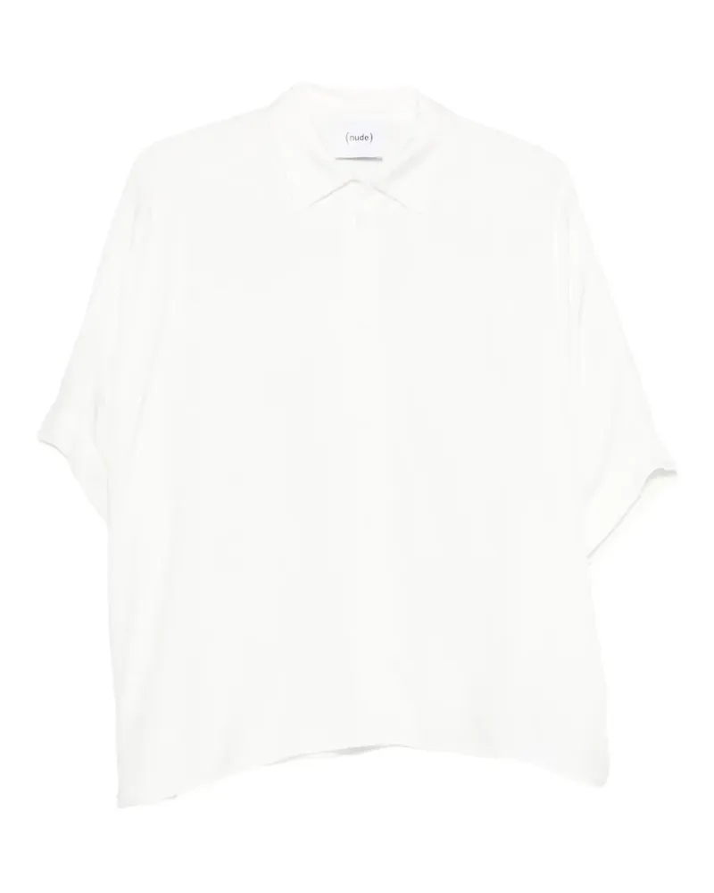 NUDE short-sleeve shirt - Weiß Weiß