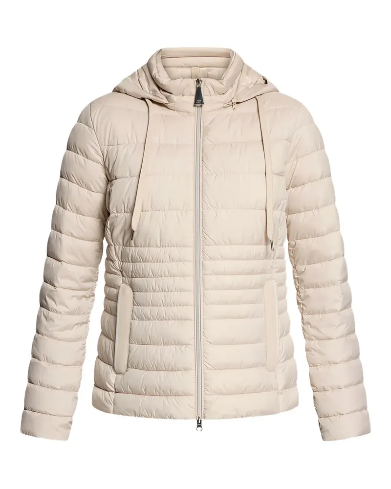 Betty Barclay quilted hooded jacket - Nude Nude