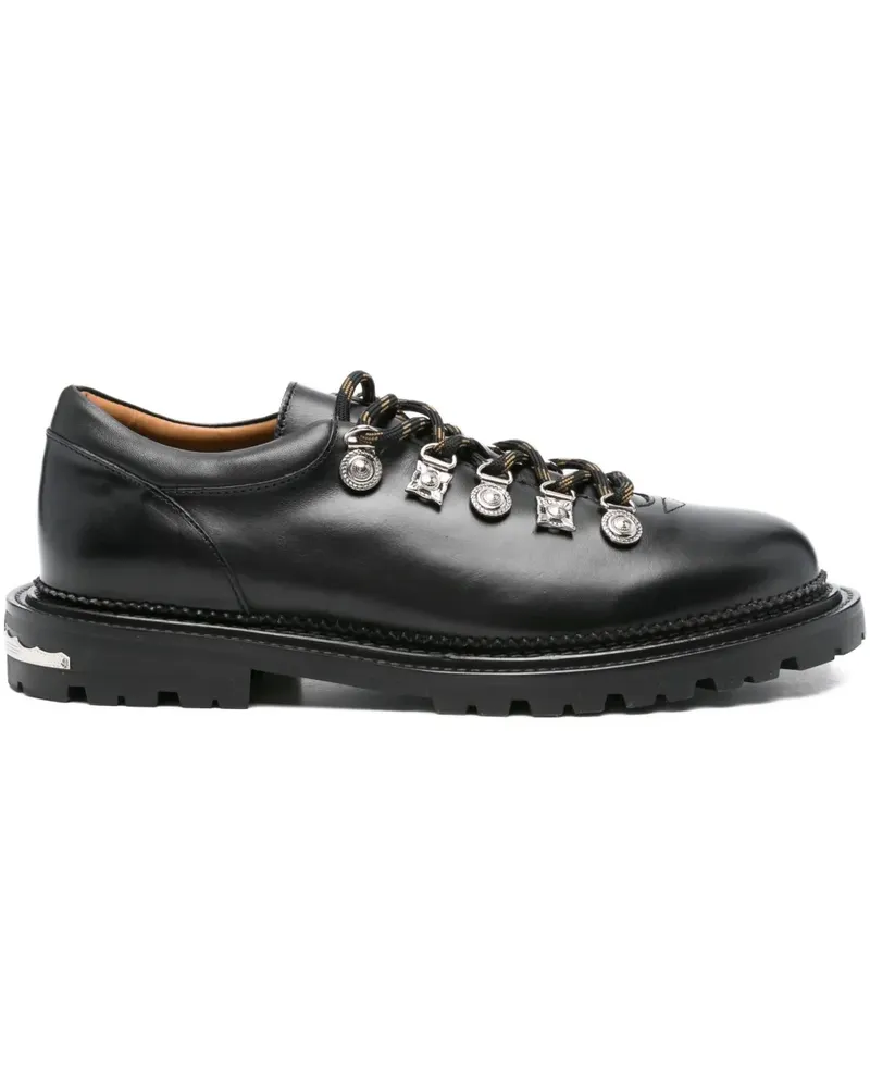 Toga Klassische Derby-Schuhe - Schwarz Schwarz