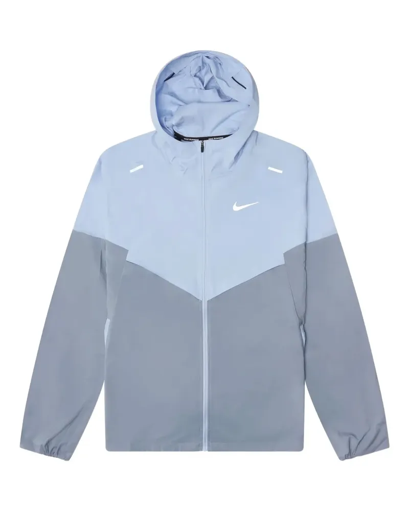 Nike Repel Packable Windrunner Jacke mit Reißverschluss - Blau Blau