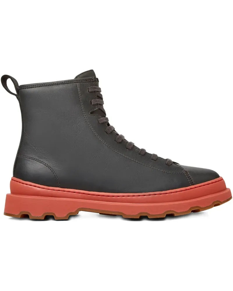 Camper Brutus Schnürstiefel - Grau Grau