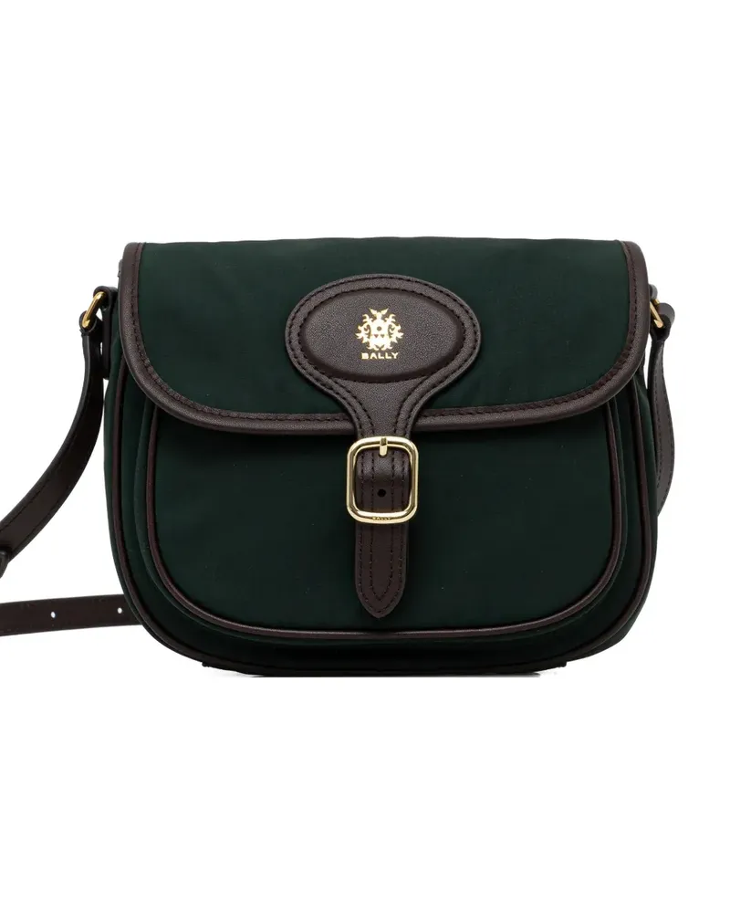 Bally small B-Light logo-detail cross body bag - Grün Grün