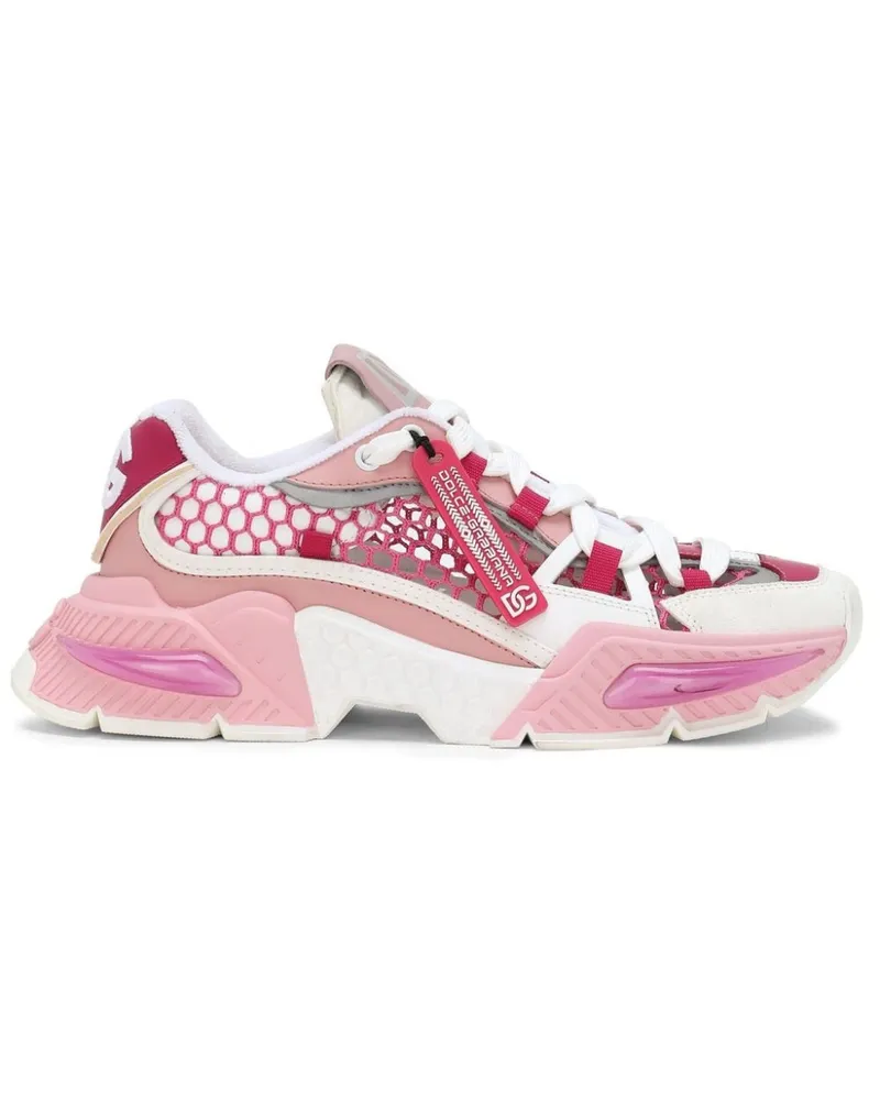 Dolce & Gabbana Airmaster Sneakers mit dicker Sohle - Rosa Rosa
