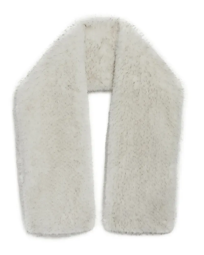 APPARIS Dame Tipped Schal aus Faux Fur - Nude Nude