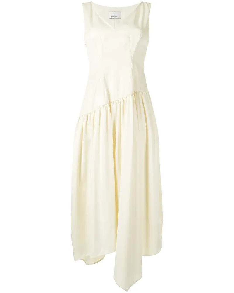 3.1 phillip lim Kleid mit asymmetrischem Saum - Gelb Gelb