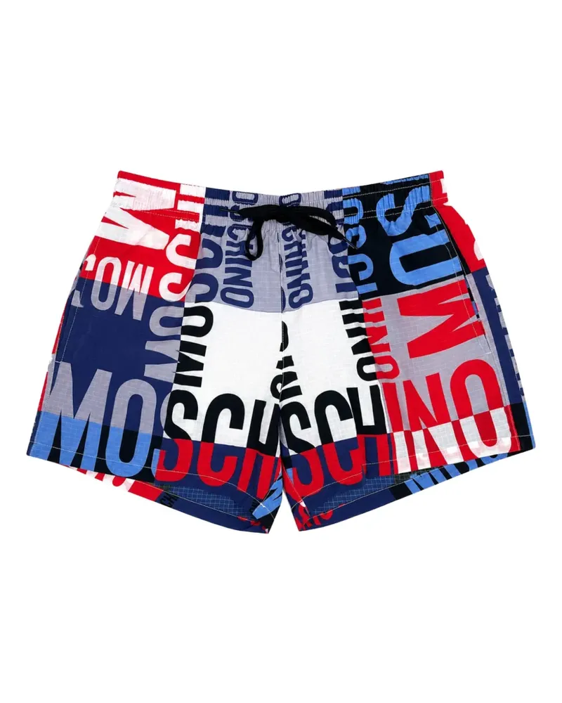 Moschino Badeshorts mit Kordelzug - Weiß Weiß
