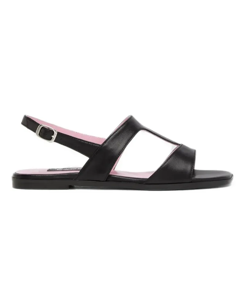Carel Roma Sandalen aus Leder - Schwarz Schwarz