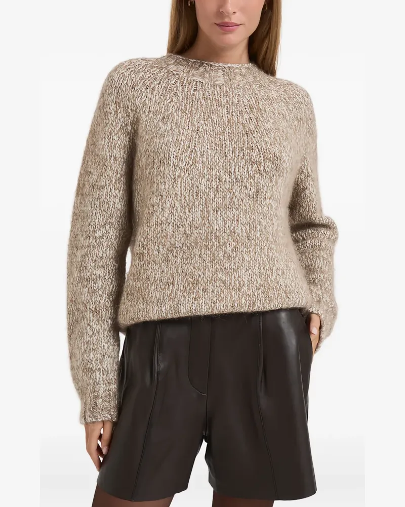 P.A.R.O.S.H. P.A.R.O H. Pullover mit Rundhalsausschnitt - Nude Nude
