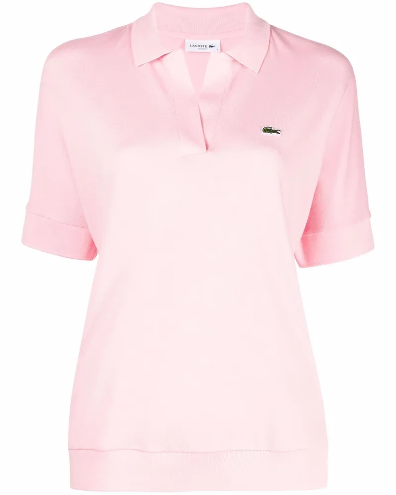 Lacoste Poloshirt mit Logo - Rosa Rosa