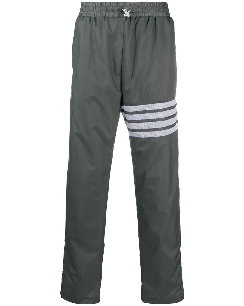 Thom Browne Ripstop-Sporthose mit geradem Bein - Grau Grau