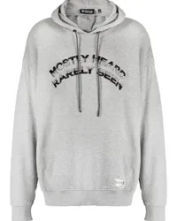 Mostly Heard Rarely Seen Hoodie im Hybrid-Design Grau