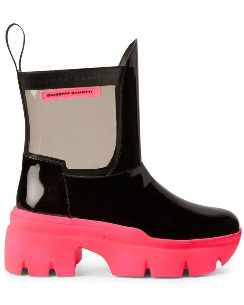 Giuseppe Zanotti Apocalypse Riot Plateau-Stiefel 60mm - Schwarz Schwarz