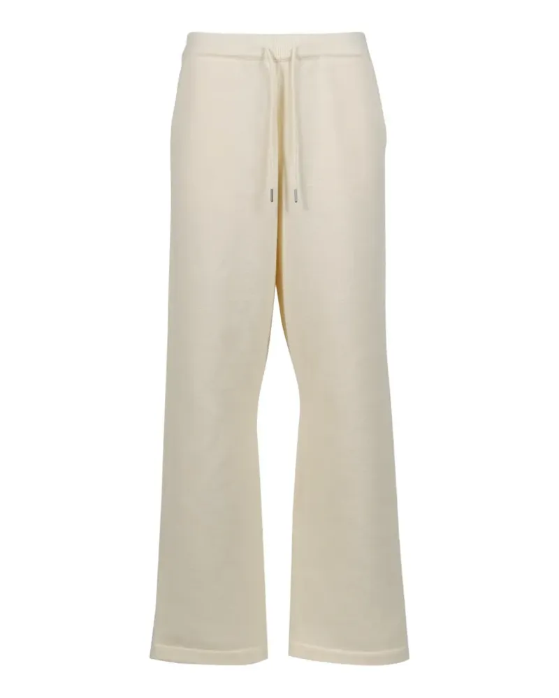 Honor The Gift Art Knit flare track pants - Nude Nude