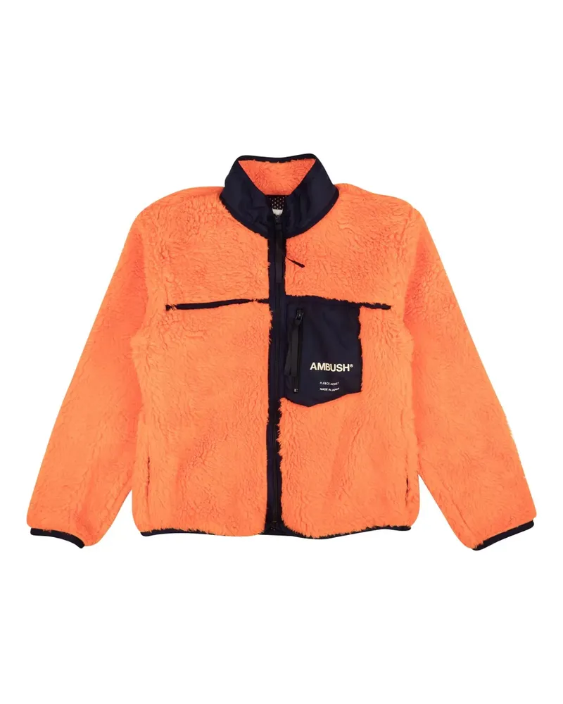 AMBUSH Jacke aus Fleece - Orange Orange
