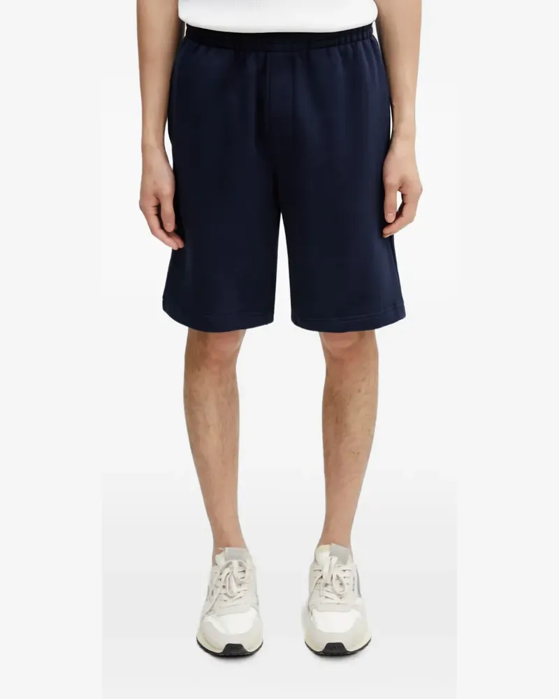 Lacoste logo-patch drawstring shorts - Blau Blau