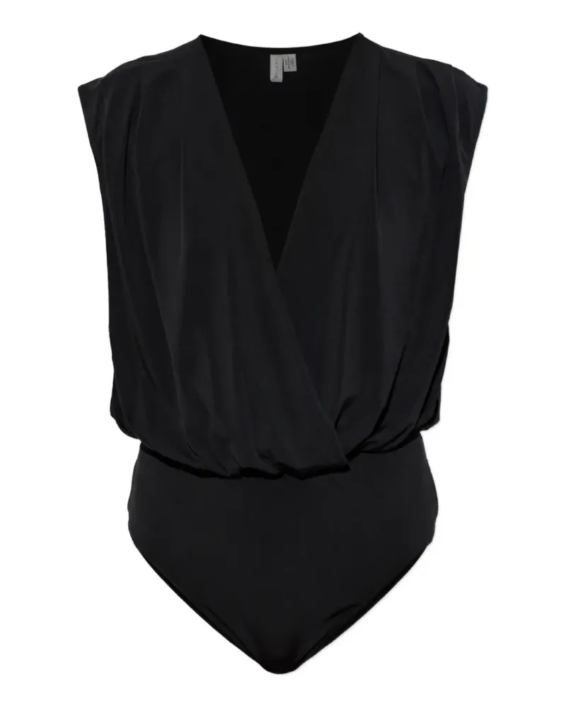 Gestuz Gznadie wrap-style bodysuit - Schwarz Schwarz