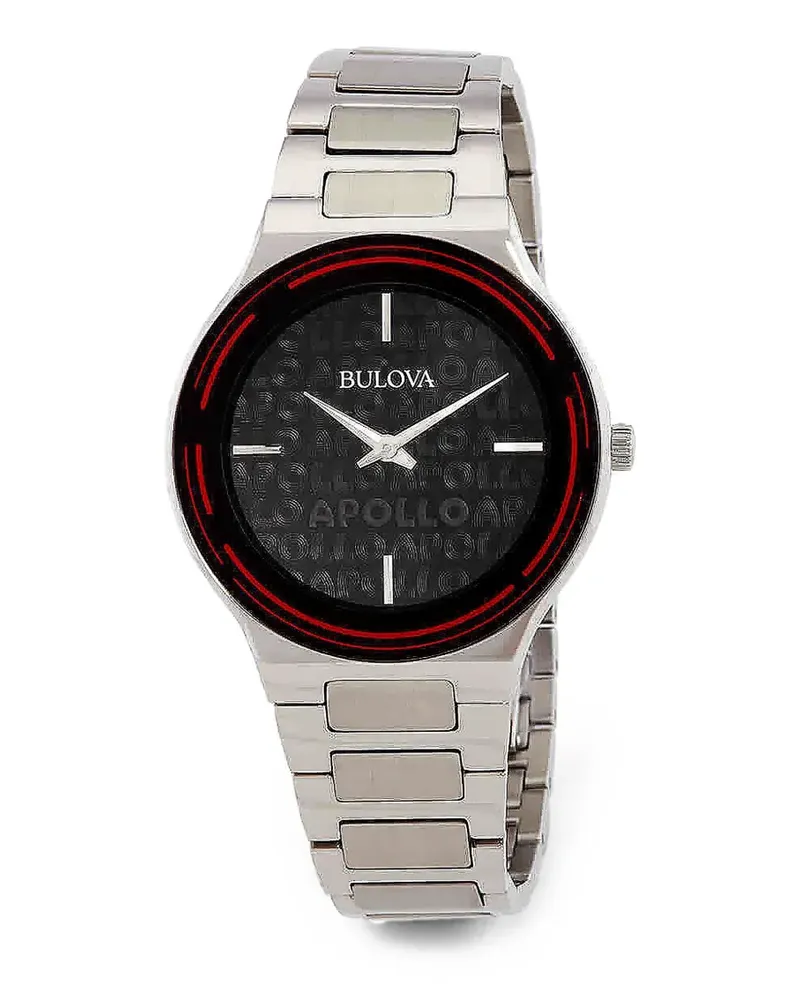 BULOVA Apollo 43mm watch - Schwarz Schwarz