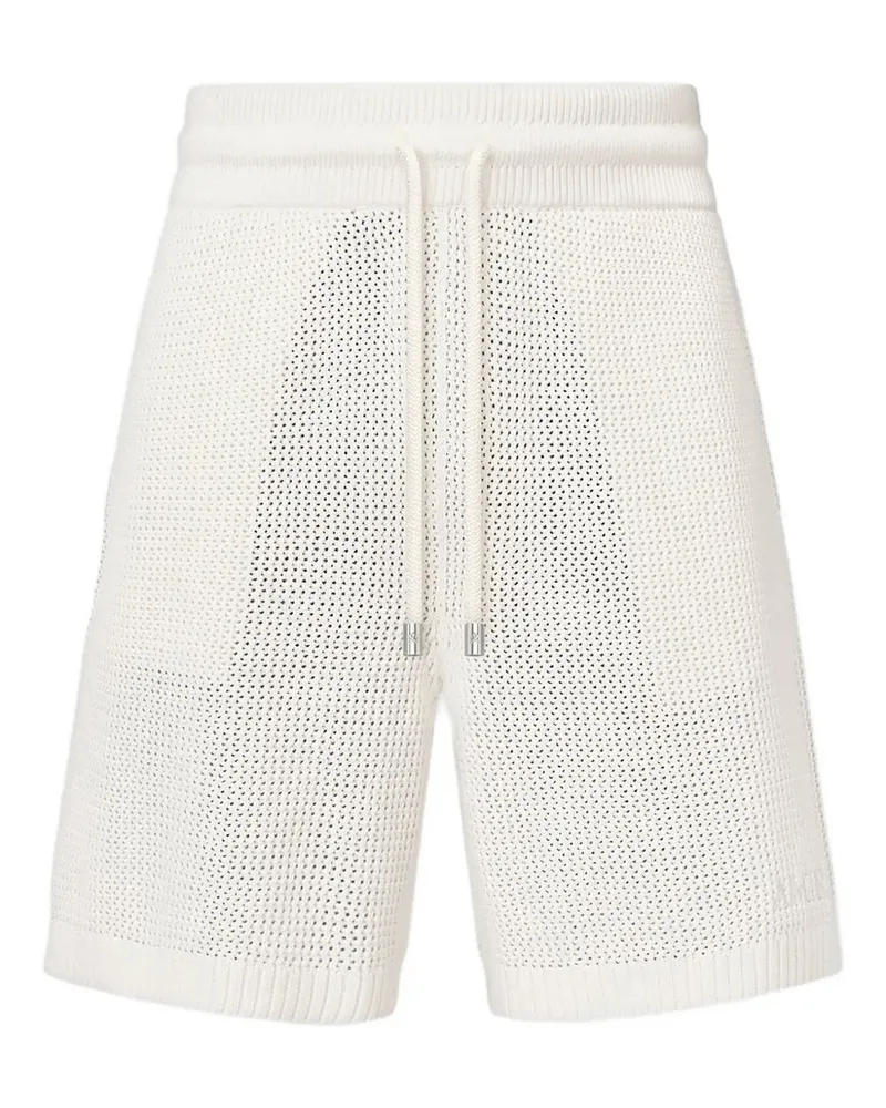 Amiri Gehäkelte Shorts - Nude Nude