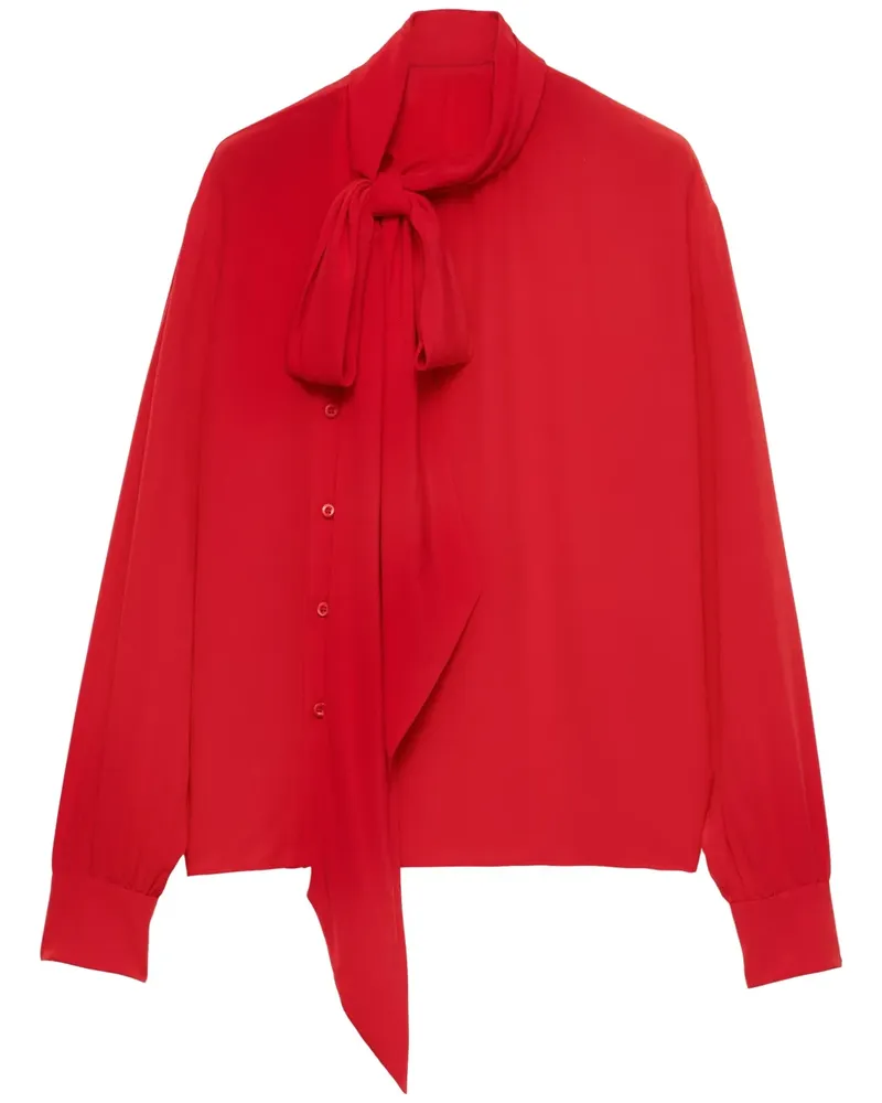 Prada Marocain Hemd - Rot Rot