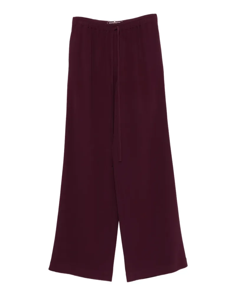 Ermanno Scervino drawstring-waist palazzo pants - Rot Rot