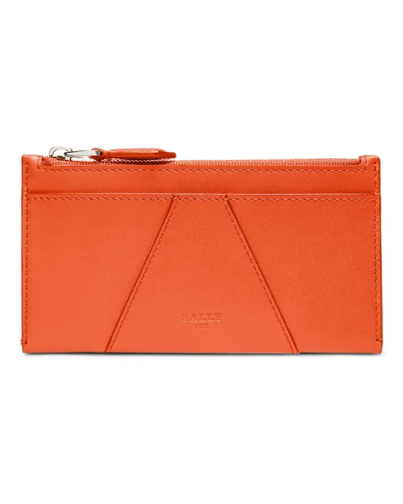 Bally Adley Kartenetui mit Reißverschluss - Orange Orange