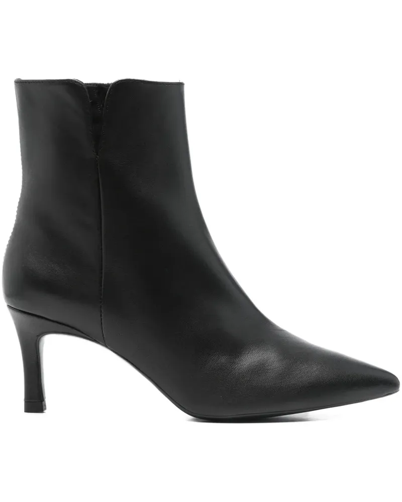 Unisa Stiefel mit spitzer Kappe 70mm - Schwarz Schwarz