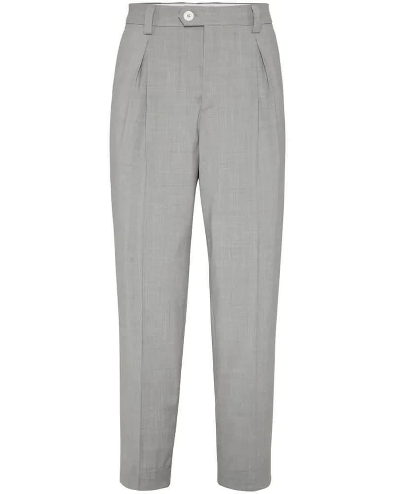 Brunello Cucinelli Klassische Hose - Grau Grau