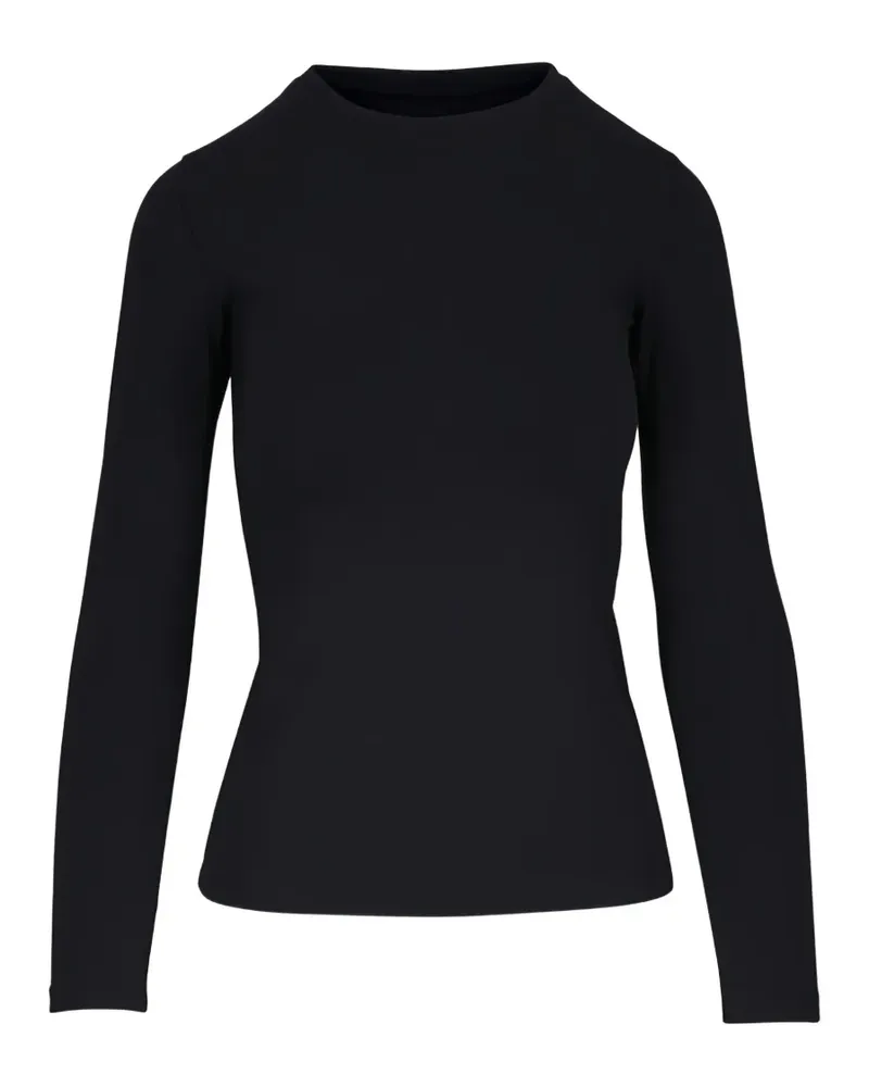 L'Agence long-sleeve knit top - Schwarz Schwarz