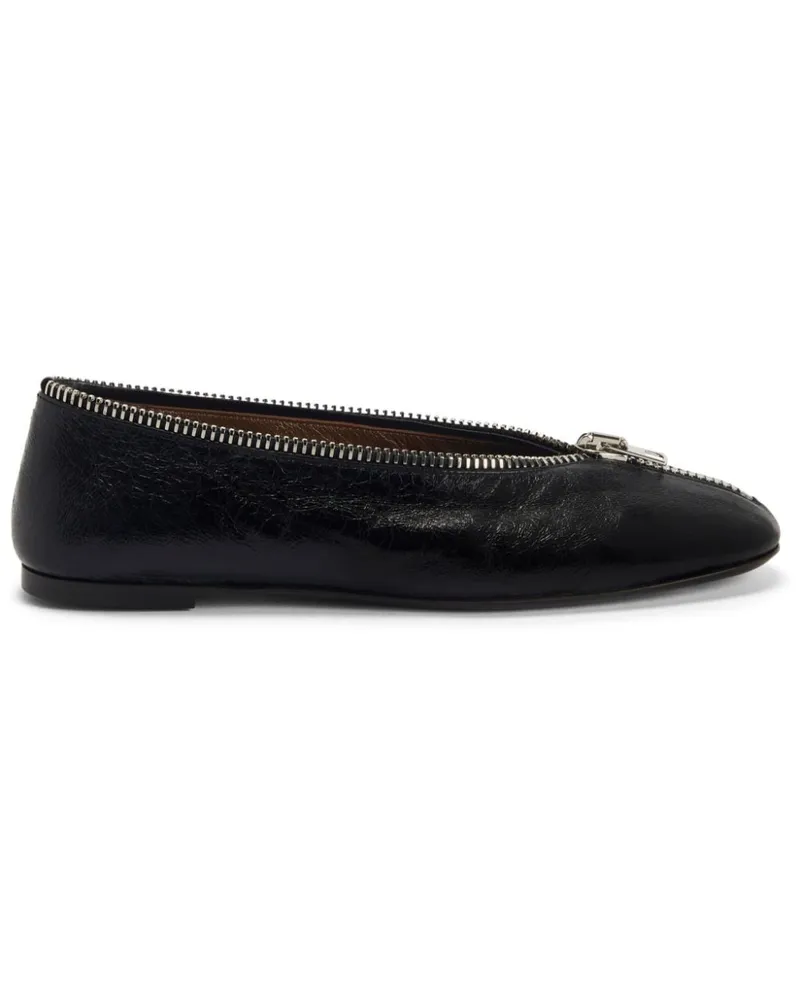 Giuseppe Zanotti Oraine Ballerinas - Schwarz Schwarz