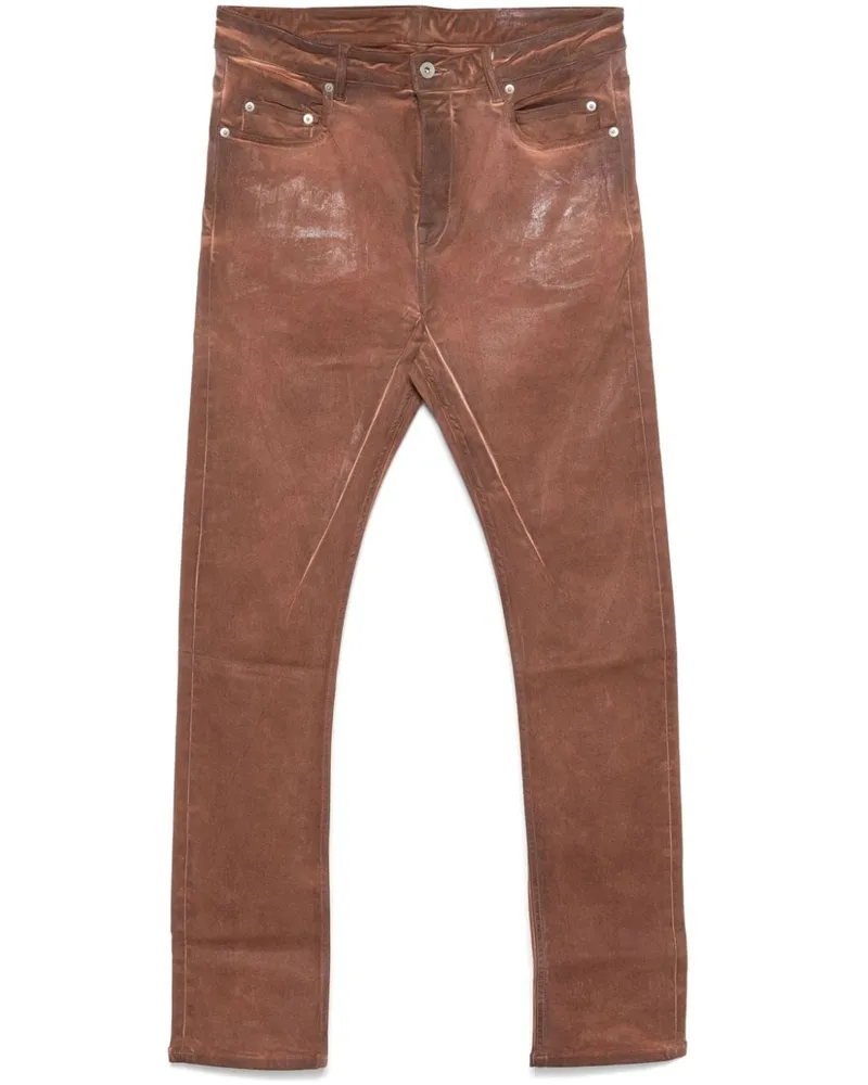 DRKSHDW by Rick Owens Detroit Cut' Jeans - Braun Braun